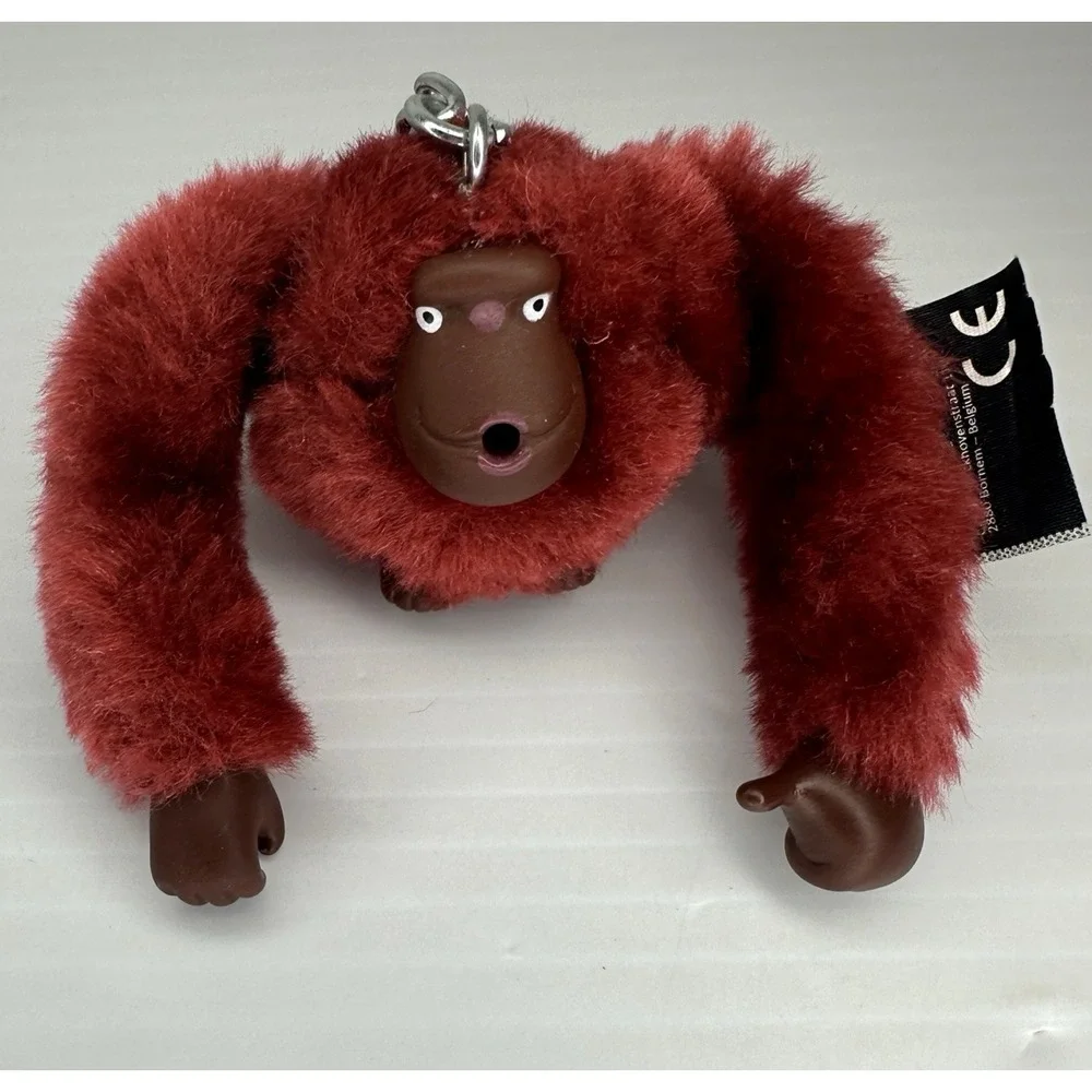 Kipling Red Thumb Sucking Monkey 